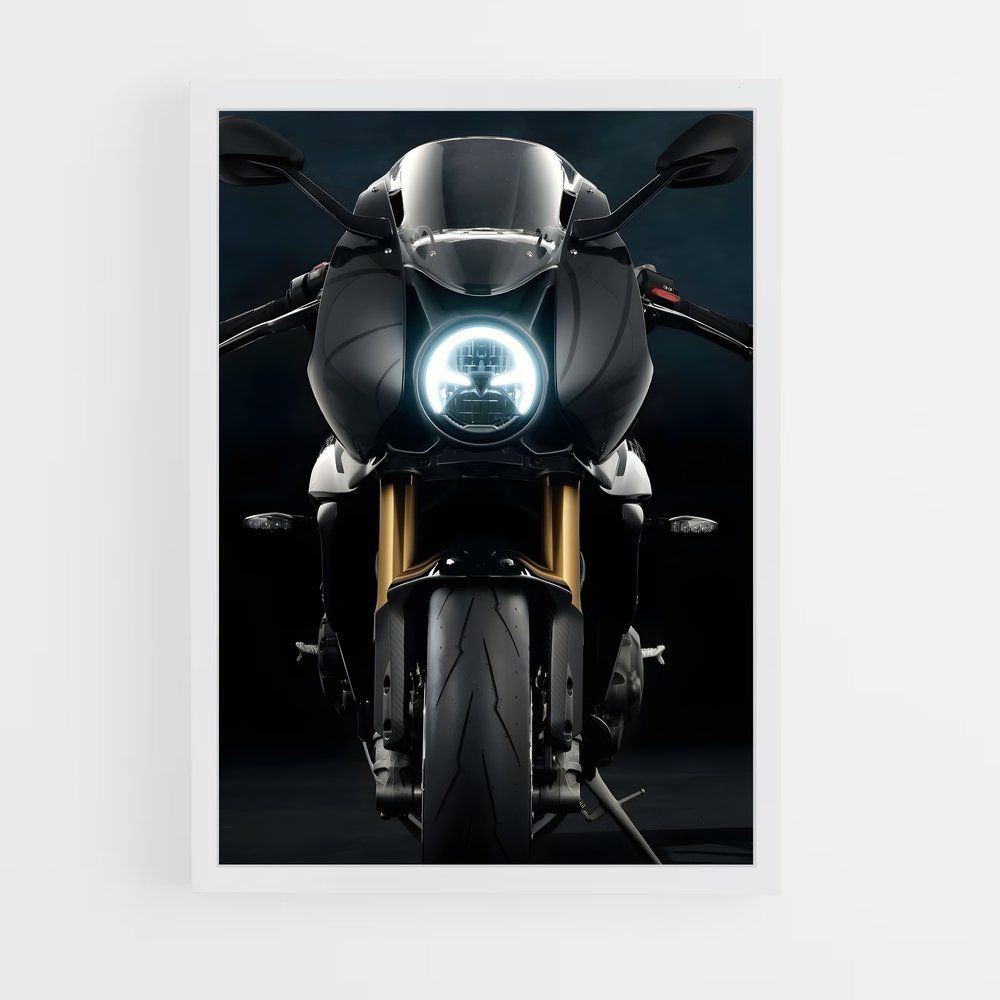 Poster Lumière de la Route – affiche Triumph (vue 3)